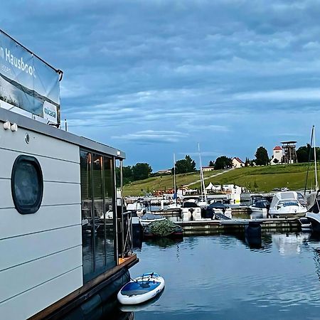 Hausboot Schiff Fuer 4 Personen Ca, 33 M Sup2 In Braunsbedra, Sachsen Anhalt Halle Saale Unstrut Region Eksteriør bilde
